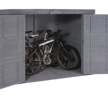 Netto » Fahrradgarage aus Holz, 2 Fahrräder Vorschaubild